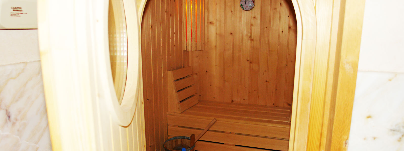 Sauna en habitación principal