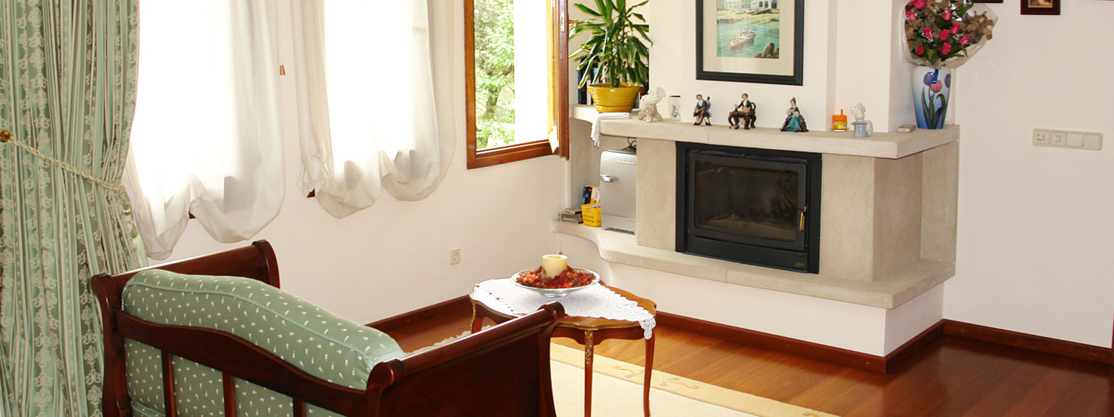 Suite principal con chimenea