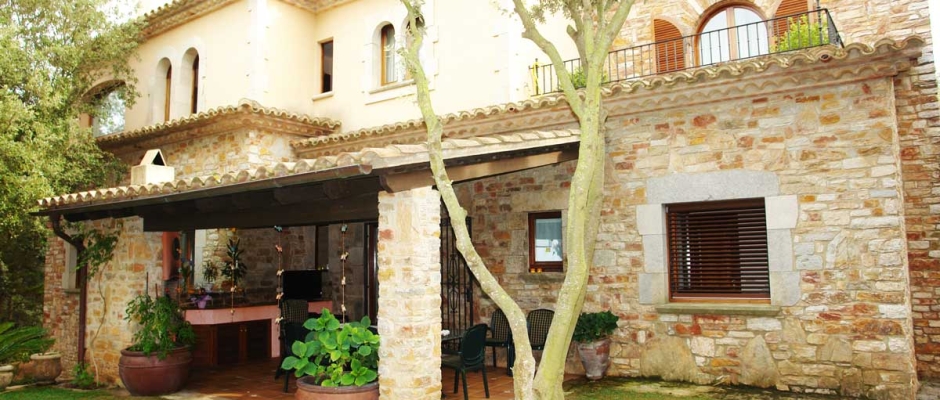 Porche de la casa principal